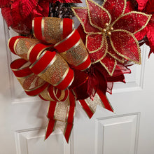 Load image into Gallery viewer, RED RAPTURE WITH GOLD ACCENTS - LUXURY RIBBONS