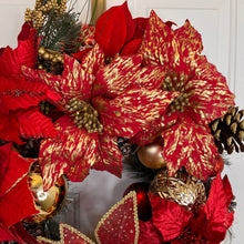 Load image into Gallery viewer, RED RAPTURE WITH GOLD ACCENTS - LUXURY RIBBONS