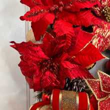 Load image into Gallery viewer, RED RAPTURE WITH GOLD ACCENTS - LUXURY RIBBONS