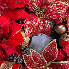 Load image into Gallery viewer, RED RAPTURE WITH GOLD ACCENTS - LUXURY RIBBONS