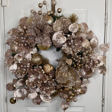 Load image into Gallery viewer, LUXURY WREATH - ROSE GOLD ELEGANCE