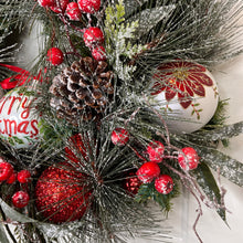 Load image into Gallery viewer, LET IT SNOW, LET IT SNOW, RUSTIC LUXURY WITH PINE PINECONE ACCENTS