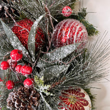 Load image into Gallery viewer, LET IT SNOW, LET IT SNOW, RUSTIC LUXURY WITH PINE PINECONE ACCENTS