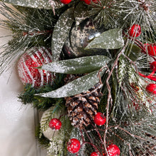 Load image into Gallery viewer, LET IT SNOW, LET IT SNOW, RUSTIC LUXURY WITH PINE PINECONE ACCENTS