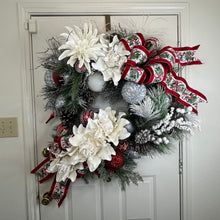 Load image into Gallery viewer, NORTH POLE CHRISTMAS LUXURY WREATH