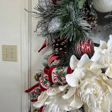 Load image into Gallery viewer, NORTH POLE CHRISTMAS LUXURY WREATH