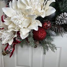 Load image into Gallery viewer, NORTH POLE CHRISTMAS LUXURY WREATH
