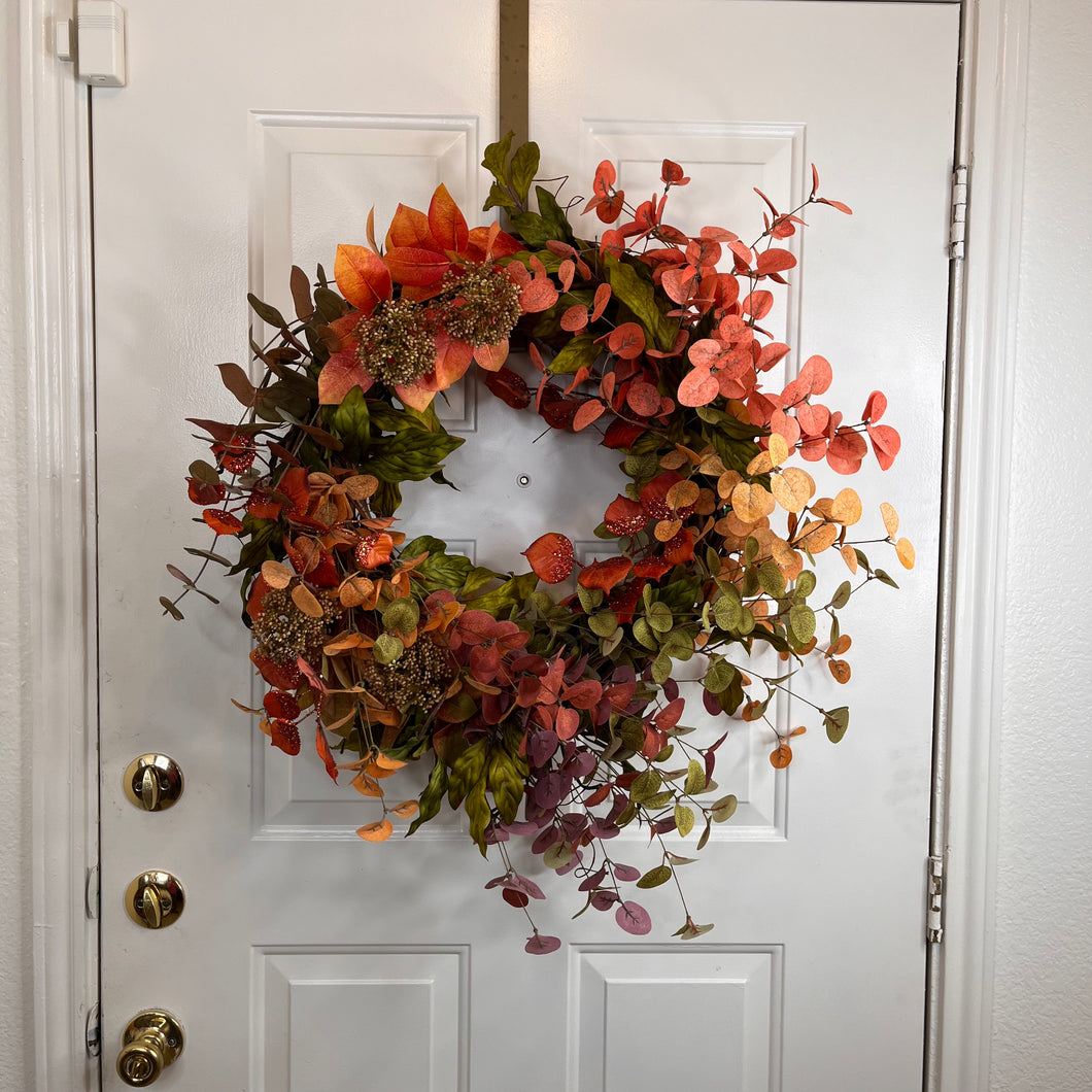 NATURISTIC FALL WREATH - OUTDOORSY FEEL