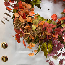 Load image into Gallery viewer, NATURISTIC FALL WREATH - OUTDOORSY FEEL
