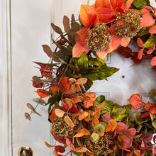 Load image into Gallery viewer, NATURISTIC FALL WREATH - OUTDOORSY FEEL
