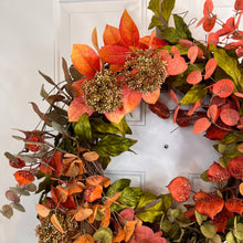 Load image into Gallery viewer, NATURISTIC FALL WREATH - OUTDOORSY FEEL
