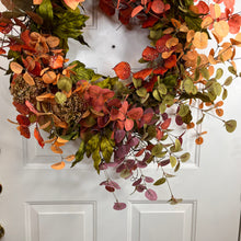 Load image into Gallery viewer, NATURISTIC FALL WREATH - OUTDOORSY FEEL
