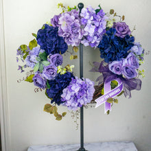 Load image into Gallery viewer, STOP Domestic Violence Wreath
